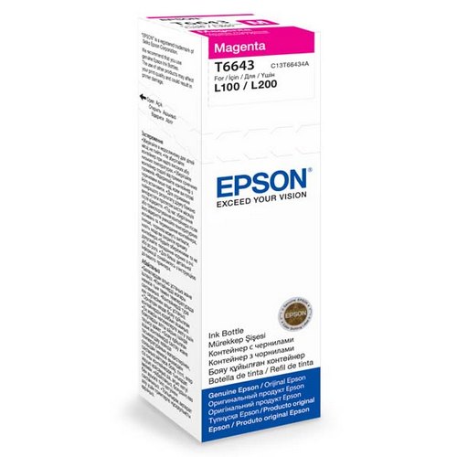 Epson T6643 purpurová